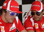 Фернандо Алонсо и Фелипе Масса