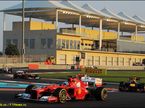 Пилоты Ferrari на трассе Гран При Абу-Даби