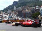 Кими Райкконен за рулём Ferrari SF15-T на трассе в Монако