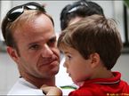 Рубенс Баррикелло со своим младшим сыном Фернандо