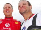Михаэль Шумахер и Рубенс Баррикелло