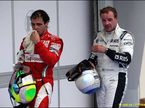 Фелипе Масса и Рубенс Баррикелло