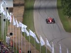 Оливер Берман на трассе в Гудвуде за рулём Ferrari 2017 года