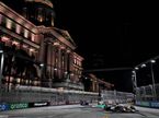 Машина Haas на трассе в Сингапуре, 2024 год, фото XPB