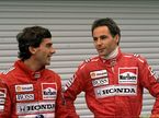 Айртон Сенна и Герхард Бергер в McLaren