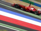 Жюль Бьянки за рулем Ferrari на тестах в Маньи-Куре