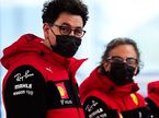 Маттиа Бинотто и Лоран Мекис, спортивный директор команды Ferrari, фото пресс-службы команды