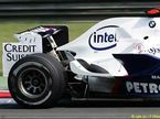 Логотип Credit Suisse на прошлогодней BMW Sauber F1.08