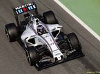 Валттери Боттас за рулём Williams FW37 на тестах в Барселоне