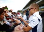 Валттери Боттас на встрече с болельщиками в Мехико