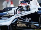 Валттери Боттас за рулем Williams FW35 на тестах в Барселоне