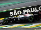 Валттери Боттас на квалификации в Бразилии