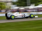 Мартин Брандл за рулём BGP 001 на Фестивале скорости в Гудвуде