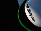 Логотип Brawn GP на носовом обтекателе BGP 001