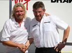 Росс Браун (справа) и Ричард Брэнсон, глава концерна Virgin