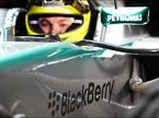 Нико Росберг за рулем Mercedes W04