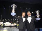 Дженсон Баттон и Росс Браун на церемонии награждения FIA (2009 год) 