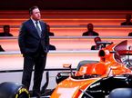 Зак Браун на презентации McLaren-Honda MCL32