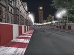 Кадр из видеоролика McLaren, в котором была смоделирована гипотетическая трасса Гран При Лондона