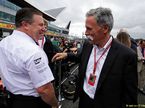 Зак Браун и Чейз Кэри, исполнительный директор Формулы 1
