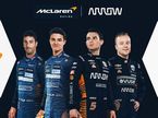 Даниэль Риккардо и Ларндо Норрис – гонщики McLaren F1, Пато О'Вард и Феликс Розенквист – гонщики Arrow McLaren SP