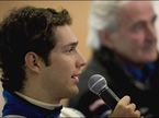 Бруно Сенна на пресс-конференции после тестов в Поль Рикар