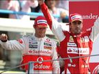 Дженсон Баттон и Фернандо Алонсо