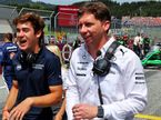 Франко Колапито и Джеймс Ваулз, руководитель команды Williams, фото XPB