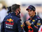 Серхио Перес и Кристиан Хорнер (справа), фото XPB