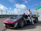 Дэвид Култхард на тестах Mercedes-AMG Project One