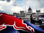 Демонстрационная машина Red Bull Racing в Будапеште