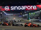 Старт Гран При Сингапура (2019 год)