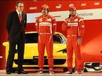 Стефано Доменикали, Фернандо Алонсо и Фелипе Масса