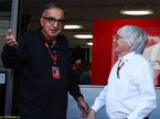 Президент Ferrari Серджио Маркионне и Берни Экклстоун