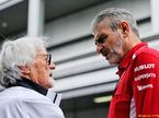 Берни Экклстоун и Маурицио Арривабене, руководитель команды Ferrari