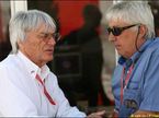 Берни Экклстоун и наблюдатель FIA Херби Бланш