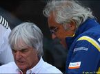 Берни Экклстоун и Флавио Бриаторе