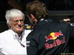 Берни Экклстоун и глава Red Bull Racing Кристиан Хорнер