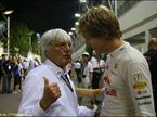 Берни Экклстоун и Себастьян Феттель