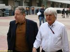Берни Экклстоун и Жан Тодт в паддоке Гран При Кореи