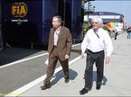 Жан Тодт, президент FIA, и Берни Экклстоун