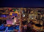 Вид ночного Лас-Вегаса