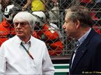 Берни Экклстоун и Жан Тодт, президент FIA