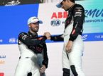 Гонщики Jaguar Racing на подиуме в Берлине, фото пресс-службы Формулы 2