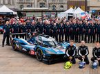 Alpine Endurance Team и экипаж Мика Шумахера во время презентации в Ле-Мане, фото пресс-службы команды