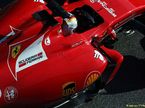 Ferrari SF15-T на тестах в Барселоне