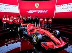 Презентация Ferrari SF71H, машины 2018 года