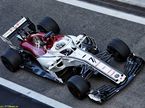 Кими Райкконен за рулём Sauber на тестах в Абу-Даби