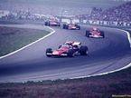 Жаки Икс за рулём Ferrari 312 B на трассе в Хоккенхайме, 1970 год