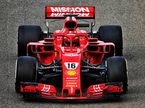 Шарль Леклер за рулём Ferrari SF71H